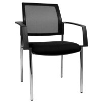 Topstar Chaise de bureau filet BtoB 10, noir