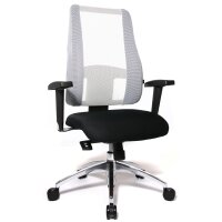 Topstar Fauteuil de bureau Lady Sitness Deluxe, noir/blanc