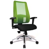 Topstar Fauteuil de bureau Lady Sitness Deluxe, noir/vert