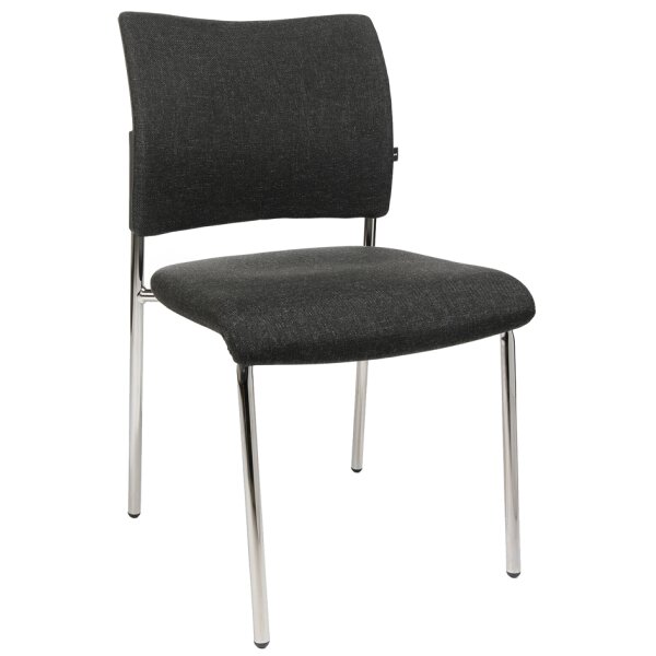 Topstar Chaise visiteur Visit 10 rembourré, anthracite