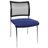 Topstar Chaise de bureau filet Visit 10, noir