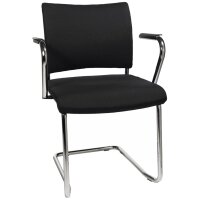 Topstar Chaise de bureau rembourrage Visit 20, noir