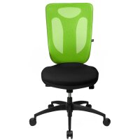 Topstar Fauteuil de bureau Net Pro 100, noir/vert pomme