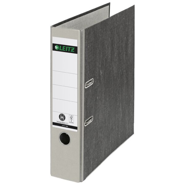 LEITZ Wolkenmarmor-Ordner, 180 Grad, DIN A4, 80 mm, orange