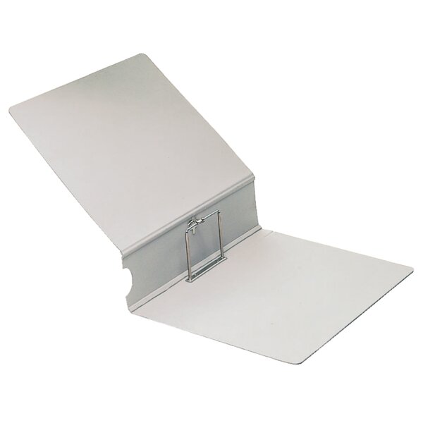 LEITZ Classeur darchives, A4, en carton grain cuir, gris