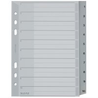 LEITZ Intercalaires en plastique, numéroté,...