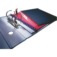 LEITZ Abheftstreifen comBIND DIN A4, 21-Lochung, transparent