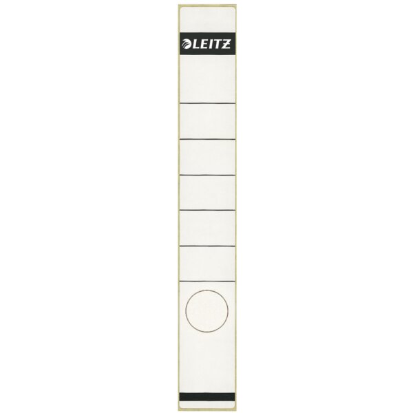 LEITZ Etiquette pour dos de classeur, 39 x 285 mm, jaune
