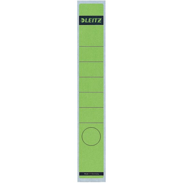 LEITZ Etiquette pour dos de classeur, 39 x 285 mm, bleu
