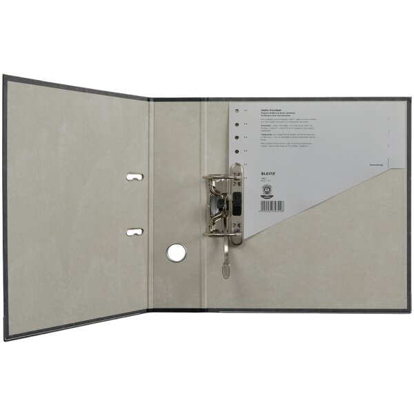 LEITZ Staffel-Trennblätter, DIN A4 Überbreite, grau