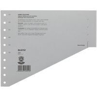 LEITZ Staffel-Trennblätter, DIN A4 Überbreite,...