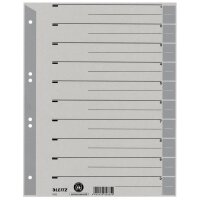 LEITZ Intercalaires, format A4 extra large, en carton solide