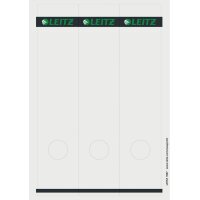 LEITZ Etiquette pour dos de classeur, 61 x 285 mm, jaune