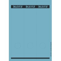 LEITZ Etiquette pour dos de classeur, 61 x 285 mm, bleu