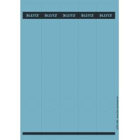 LEITZ Ordnerrücken-Etikett, 39 x 285 mm, lang, schmal, grau