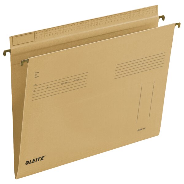 LEITZ SERIE 18 Hängemappe, A4, seitlich offen, natron