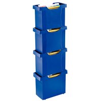 LEITZ Bac de rangement pour dossiers suspendus Uni Plus,