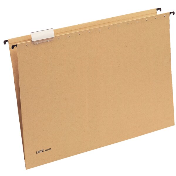 LEITZ ALPHA Hängemappe, A3, seitlich offen, natron