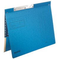 LEITZ Pendelhefter, mit Tasche, A4, blau