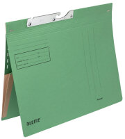 LEITZ Pendelhefter, A4, kaufmännische Heftung, grün