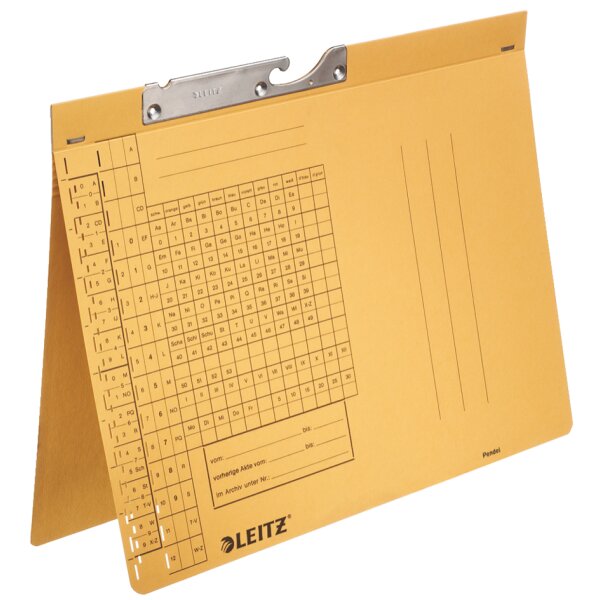 LEITZ Pendelhefter, A4, Behördenheftung, blau, 320 g qm