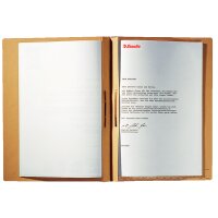 LEITZ Pendel-Zweifalzhefter, A4, natron