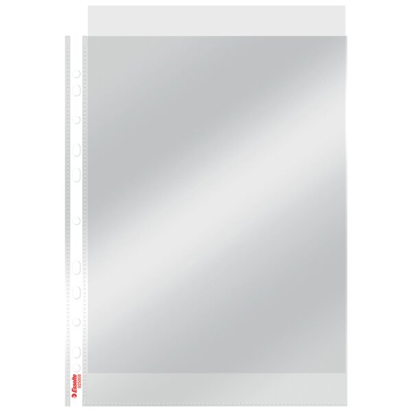 Esselte Pochette perforée Standard, A4, PP, grainé, 0,07 mm