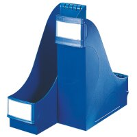 LEITZ Stehsammler extrabreit, DIN A4, Polystyrol, schwarz