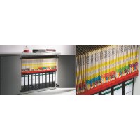 LEITZ Stehsammler Standard, für Einstellmappen, blau