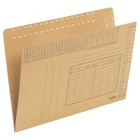 LEITZ Einstellmappe, vertikal, A4, natron