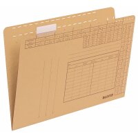 LEITZ Einstellmappe, für Vollsichtreiter, A4, natron