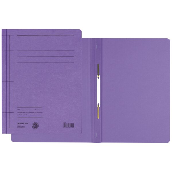LEITZ Schnellhefter Rapid, DIN A4, Manilakarton, violett