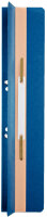 LEITZ Fixe-documents, 65 x 305 mm, carton manille, bleu