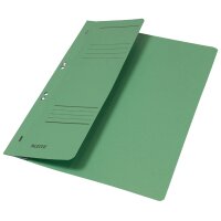 LEITZ Chemise à oeillets, carton manille, A4, vert