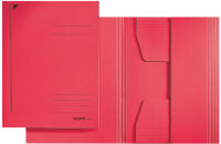 LEITZ chemise-trieur, format A5, carton, 320 g/m2, rouge