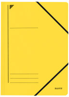 LEITZ Eckspannermappe, DIN A4, Karton 450 g qm, gelb