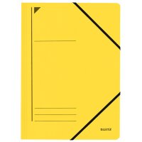 LEITZ Eckspannermappe, DIN A4, Karton 450 g qm, gelb