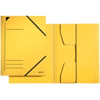 LEITZ Eckspannermappe, DIN A4, Karton 320 g qm, gelb