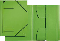LEITZ Eckspannermappe, DIN A4, Karton 320 g qm, grün