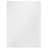 LEITZ Pochette transparente Premium, A5, PVC, transparente