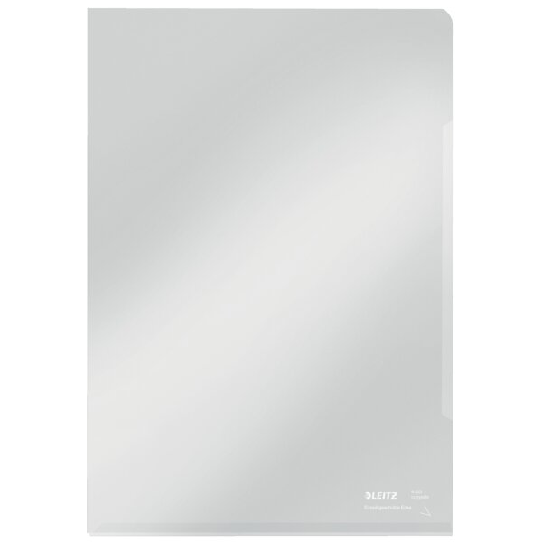 LEITZ Sichth&uuml;lle Super Premium, A5, PVC, glasklar, 0,15 mm