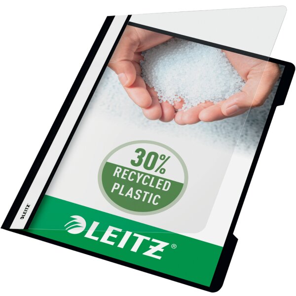 LEITZ Chemise à lamelle Standard, A4, en PP, marron
