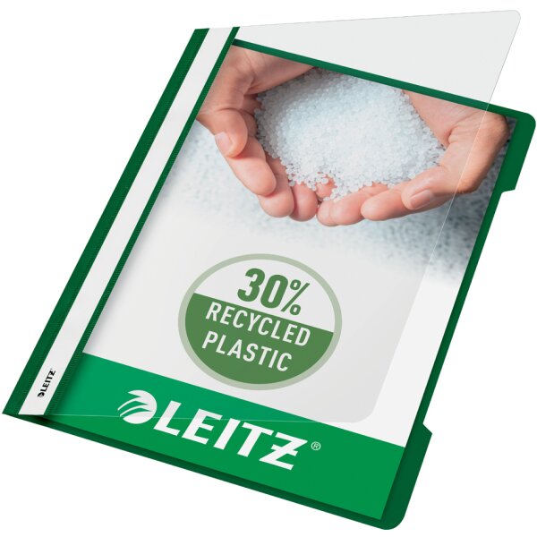 LEITZ Chemise à lamelle Standard, A4, en PP, marron