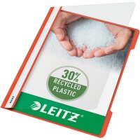 LEITZ Chemise à lamelle Standard, A4, en PP, marron