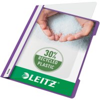 LEITZ Chemise à lamelle Standard, A4, en PP, marron