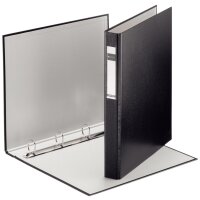 LEITZ Classeur à anneaux Standard, A4+, noir,...