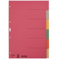 LEITZ Intercalaires en carton extra solide, vierges, A4