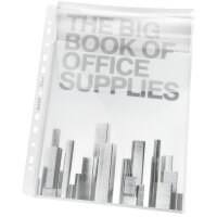 LEITZ Pochette perforée Maxi avec rabat, A4, PP,...