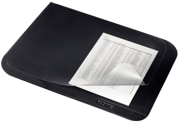 LEITZ Sous-main Soft-Touch, 530 x 400 mm, noir