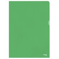 Esselte Pochette coins Standard, A4, PP grainé, jaune